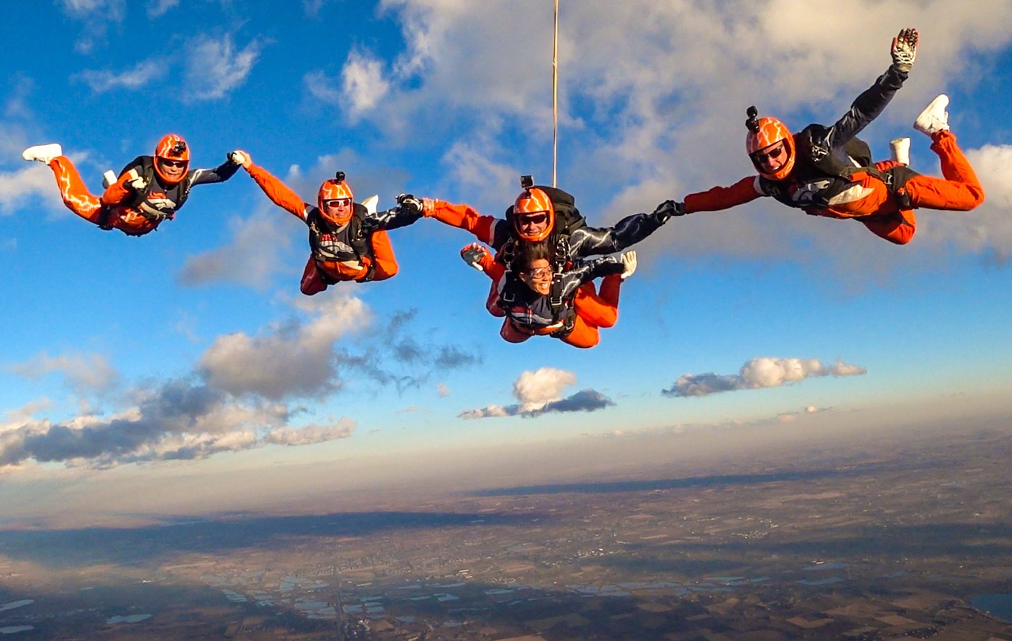 About (temporary) Kenyon Salo Broncos Skydive Team 1